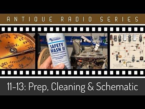 Antique Radios | Cleaning & Schematics